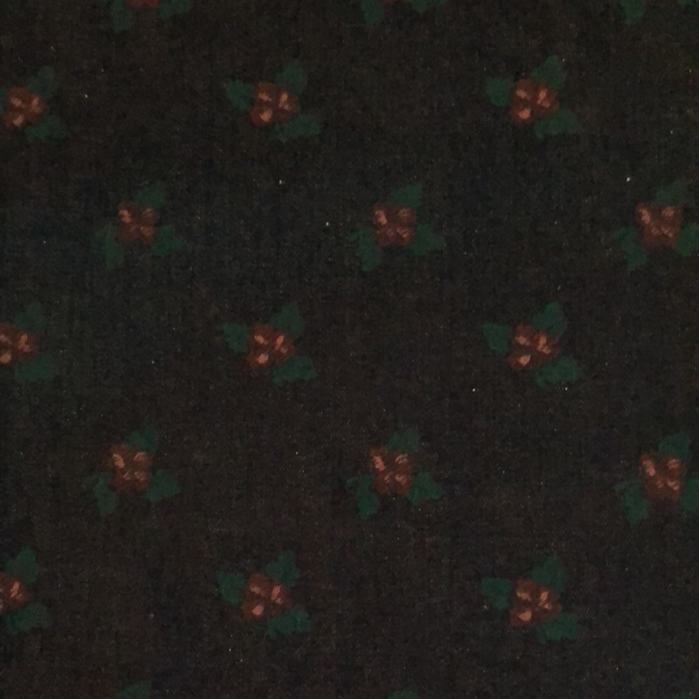 🌸CUTE FLORAL COTTON DENIM YARDAGE - Picture 2 of 5
